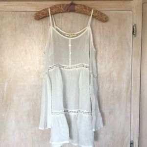 Flirty Boho White Top